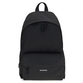 Balenciaga Black Polyamide Backpack Black
