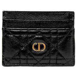 Dior Tarjetero negro Negro