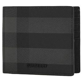 Burberry Men's Check Leather Wallet Multiple colors