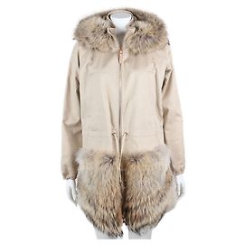 Louis Vuitton Coyote-Fell-Pullover Braun