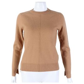 Céline Celine Malha de Manga Comprida Marrom