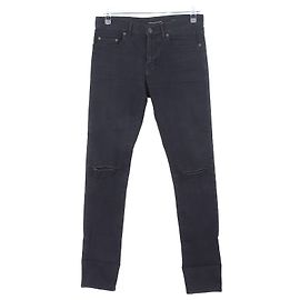 Autre Marque Saint Laurent Denimhose Schwarz