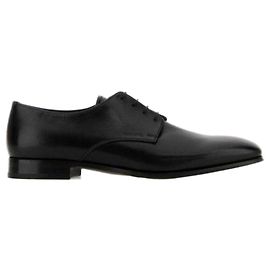 Prada Leder-Schnürschuhe Schwarz