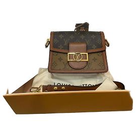 Louis Vuitton Borsa a tracolla Mini Dauphine Monogram Multicolore