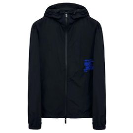 Burberry Veste coupe décontractée en nylon Noir