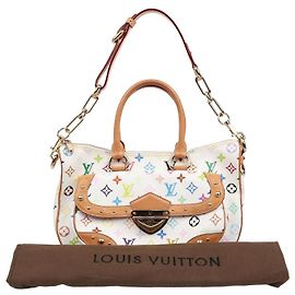 Louis Vuitton Rita Monogram White Multi Tote Bag Multiple colors