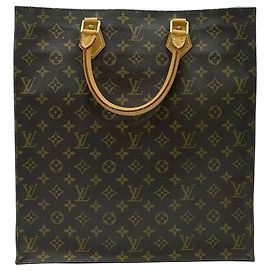 Louis Vuitton Monogram Sac Plat Tote Bag Multiple colors
