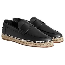 Hermès Scarpe Espadrillas da Uomo Nero