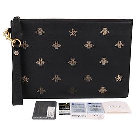 Gucci Clutch com Alça Medium Preto