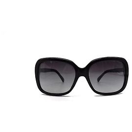 Chanel Ribbon Sunglasses Black Black