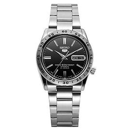 Seiko Men's Metal Automatic Watch Silvery Silvery