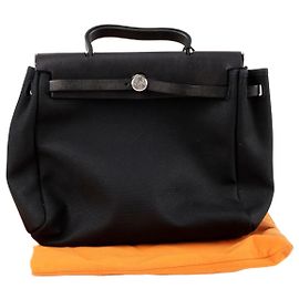 Hermès Black Size Tote Shoulder Bag Black