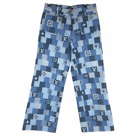 Vaqueros Louis Vuitton Azules Azul