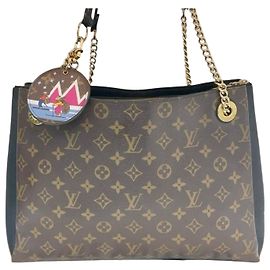Louis Vuitton Borsa a tracolla Surene MM Marrone