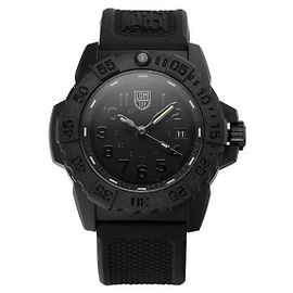 Autre Marque Navy Seal Blackout Men's Rubber Watch Blue