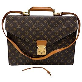 Louis Vuitton Monogram Briefcase Aktentasche Braun
