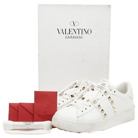 Valentino Rockstud Untitled Sneaker Braun