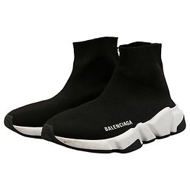 Balenciaga Baskets Speedrunner Black White Blanc
