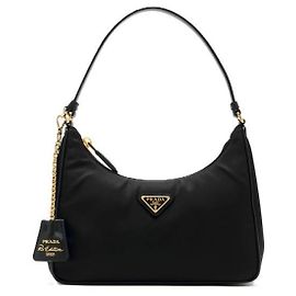 Prada Mini Bolsa Re-Edition em Nylon Preto