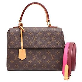 Louis Vuitton mala de mão e mala de ombro Monogram Cluny BB Multicor