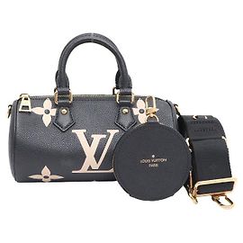 Louis Vuitton Borsa a spalla e a tracolla Monogram Empreinte Papillon BB Nero