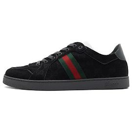 Gucci Sneakers basse elasticizzate da uomo - Nero Nero