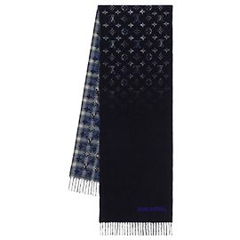 Louis Vuitton Bufanda City Monogram Gradient Tartan Multicolor