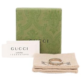 Gucci Ghost Skull Ring aus Silber Silber
