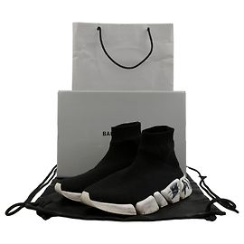 Balenciaga Baskets Speedrunner Graffiti Marron