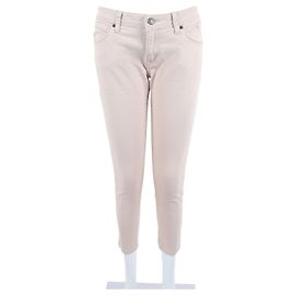 Pantalones de denim Burberry Brit Castaño