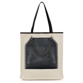 Stella Mc Cartney Sac cabas multicolore en coton Multicolore