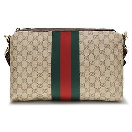 Gucci Beige Fabric Shoulder Bag Beige