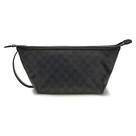 Gucci Clutch de tecido preta Preto