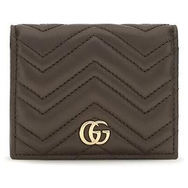 Gucci Carteira Bos Taurus em couro de bezerro castanho Marrom