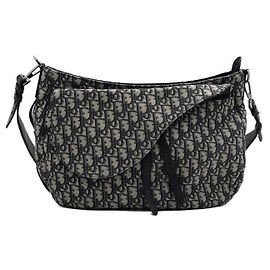 Dior Borsa a spalla e a tracolla unisex Saddle Soft Marrone