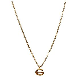 Collier Givenchy Cubic G Doré Doré
