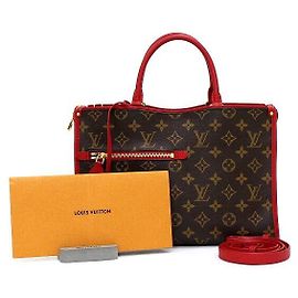 Louis Vuitton Saco Tote e Saco de Ombro Popincourt PM em Monogram Canvas Multicor