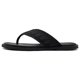 Dior Sandali mule da uomo Alias in jacquard Oblique nero Nero