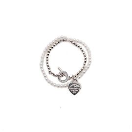 Tiffany & Co Bracciale da donna Return to Tiffany Silver Small Double Strap Argento