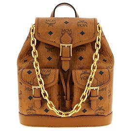 MCM Sac à dos en polyéthylène marron Marron