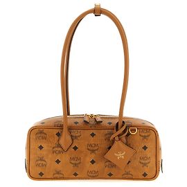 MCM Borsa a tracolla in polietilene marrone Marrone