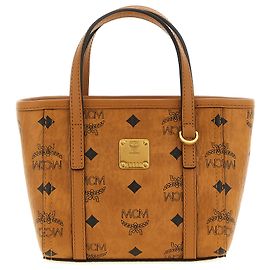 MCM Braune Polyethylen-Tasche Braun