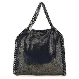 Stella Mc Cartney Blaue Handtasche aus Polyester Blau