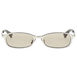 Autre Marque Gafas de sol de acetato plateado Plata