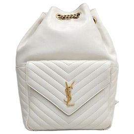 Autre Marque Monogram Joy Rucksack Ivory Weiß