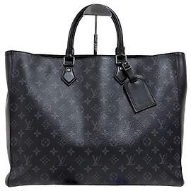 Louis Vuitton Eclipse Monogram Grand Sac Tote Bag Black