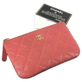 Chanel Mini Bolso Caviar Rosa