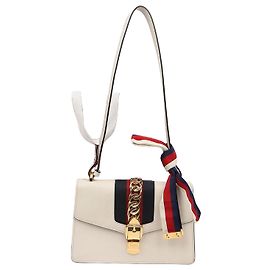 Gucci Picca borsa a tracolla bianca Bianco