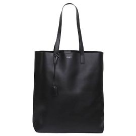Autre Marque SAINT LAURENT Borsa Shopper Bold Nera in Pelle Nero