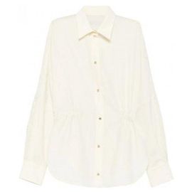 Moncler Camisa de manga larga de lana Blanco
